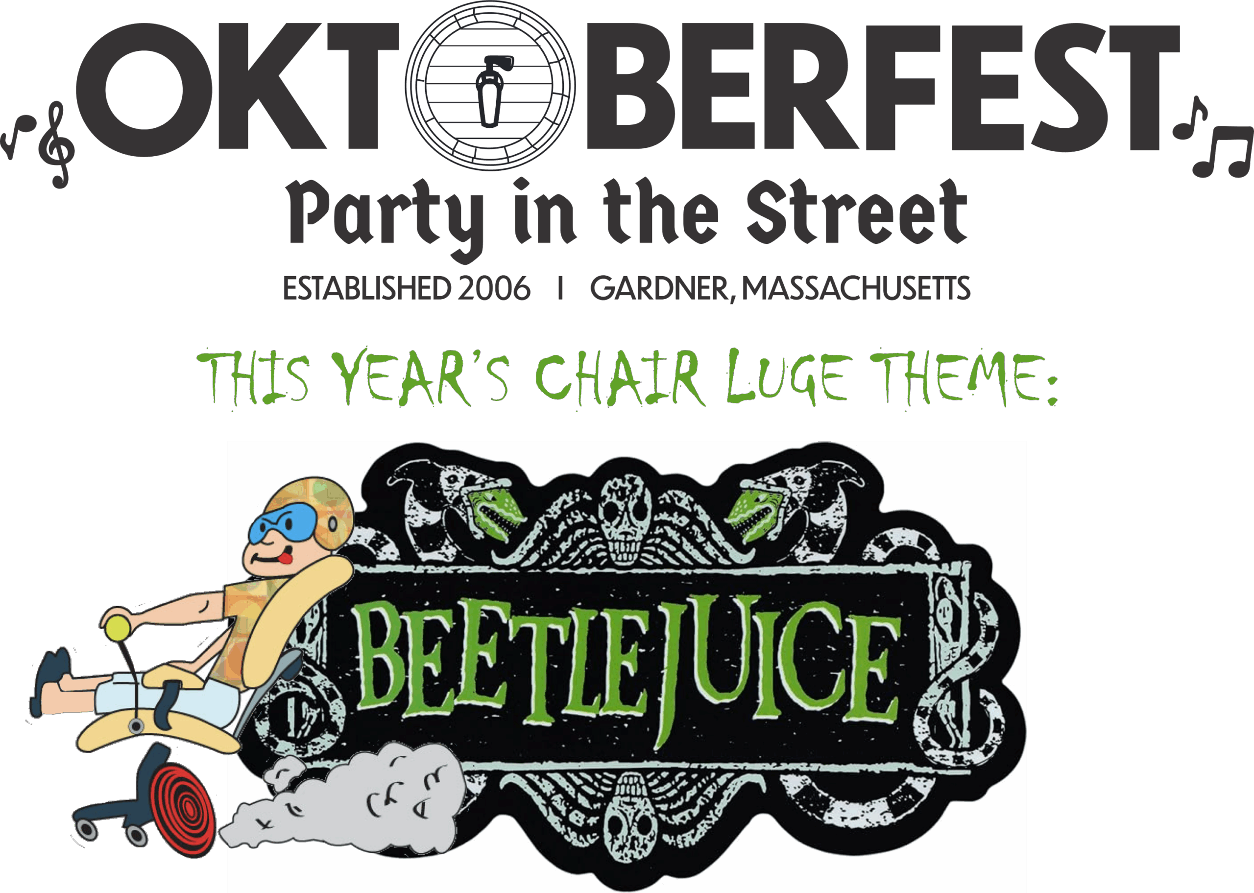Luge logo beetlejuice